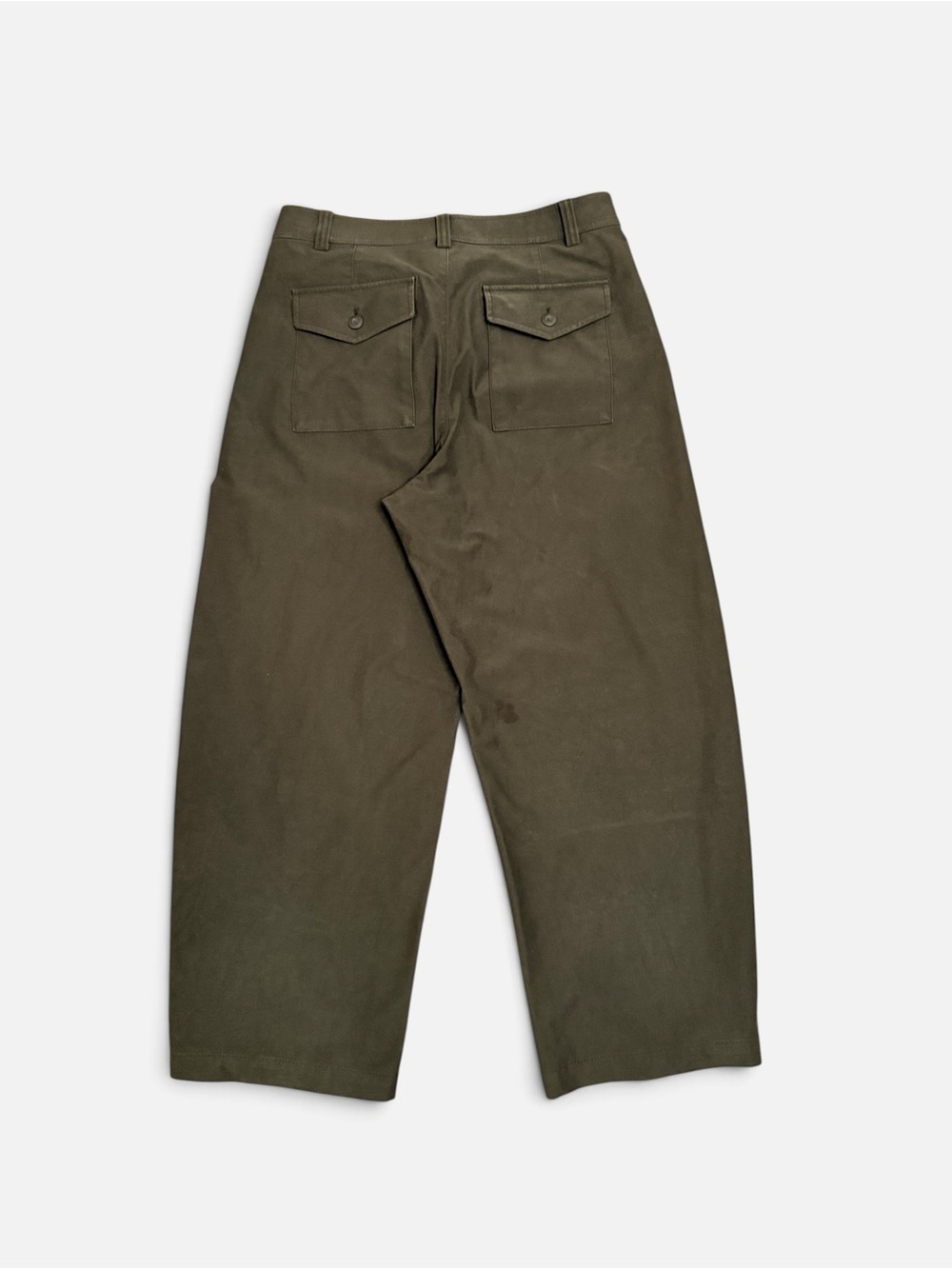 Uniqlo Women's Olive Barrel Pants - Picture 3 of 5